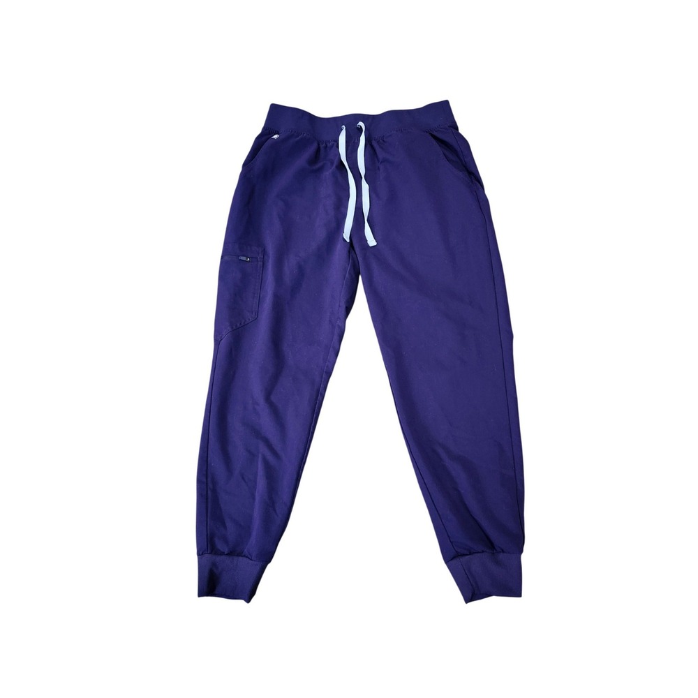 FIGS Zamora Jogger Scrub Pants Purple Women Style 1000207 Cargo Pocket